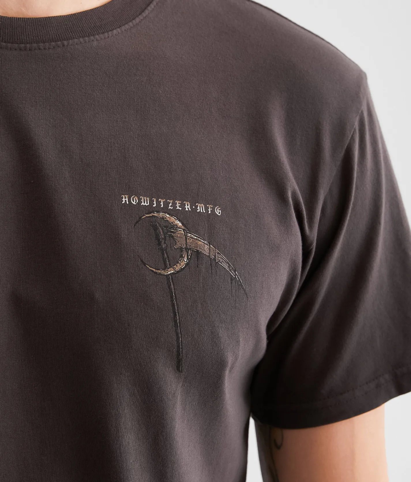 Howitzer Memento Mori T-Shirt Vintage Black