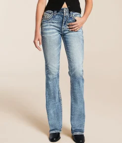 Rock Revival Menora Curvy High Rise Boot Stretch Jean Menora HB200 Online