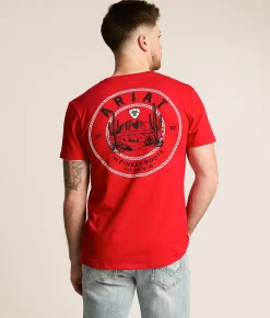 Ariat Mesa Rope Circle T-Shirt Redline Outlet