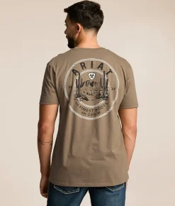 Ariat Mesa Rope Circle T-Shirt Fallen Rock Best