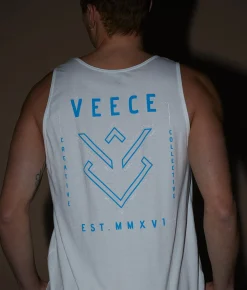 Tops | Veece Method Tank Top White
