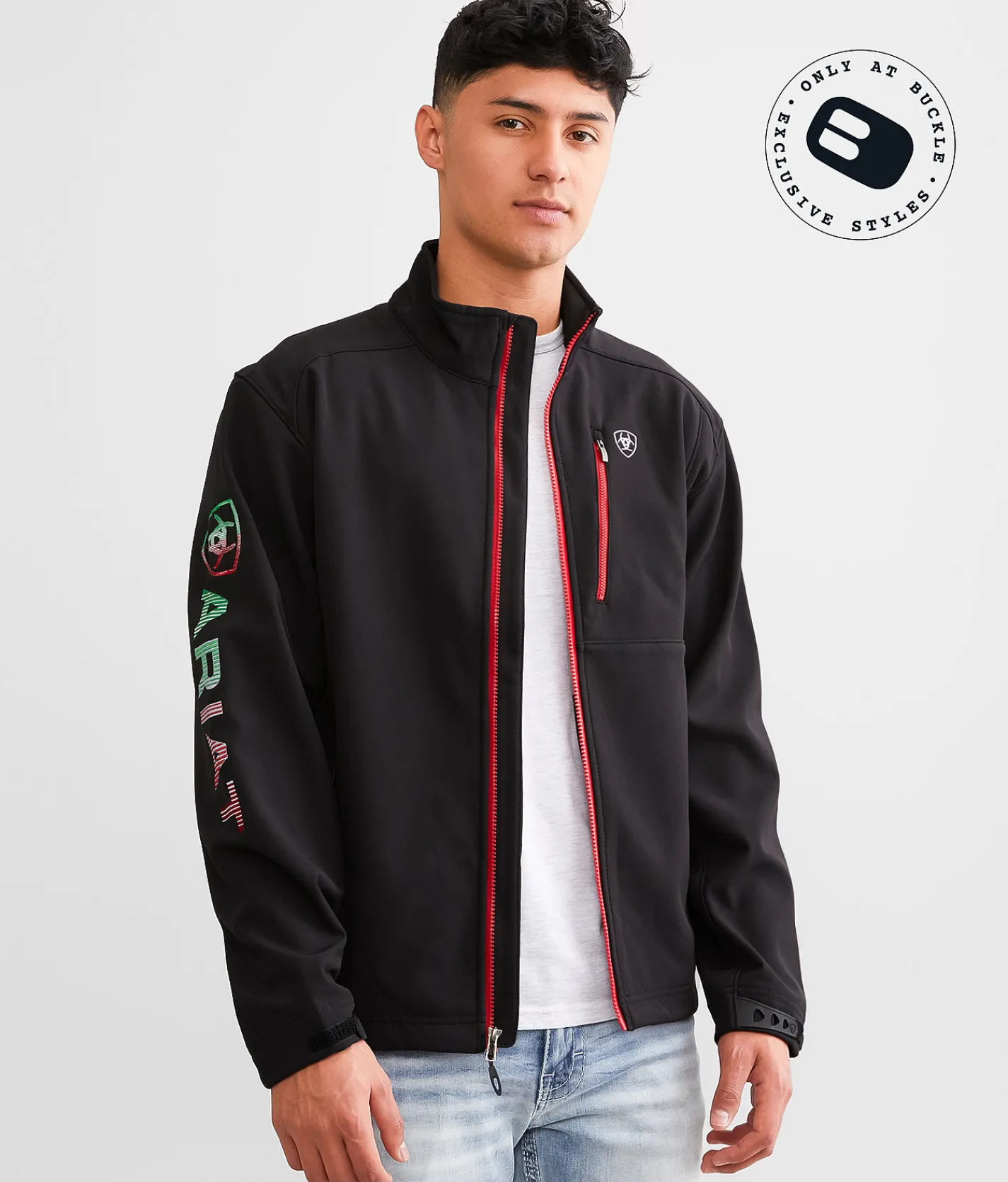 Ariat Mexico 2.0 Softshell Jacket Black Mexico Clearance