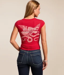 Tops | Ed Hardy MGK Cherries Baby T-Shirt Cherry