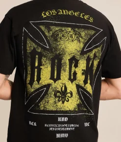 Tops|Graphic T-Shirts | Rock Revival Michael T-Shirt Black