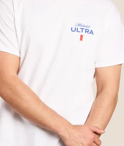 Brew City Michelob Golf Bag T-Shirt White Sale