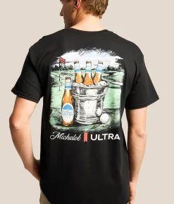 JEDCo Michelob Ultra Fore T-Shirt Black