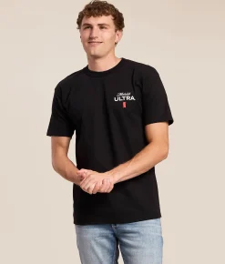 Brew City Michelob Ultra Golf T-Shirt Black