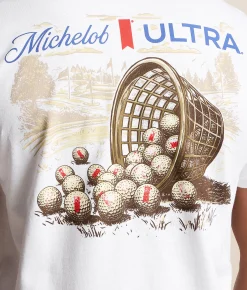 JEDCo Michelob Ultra In Range T-Shirt White Clearance