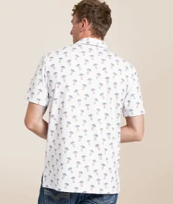 Tropical Bros Michelob Ultra Stretch Polo White Discount