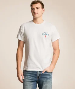 Tops|Graphic T-Shirts | Brew City Michelob Ultra Superior T-Shirt White