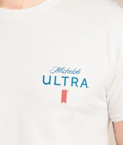 Tops|Graphic T-Shirts | Brew City Michelob Ultra Superior T-Shirt White