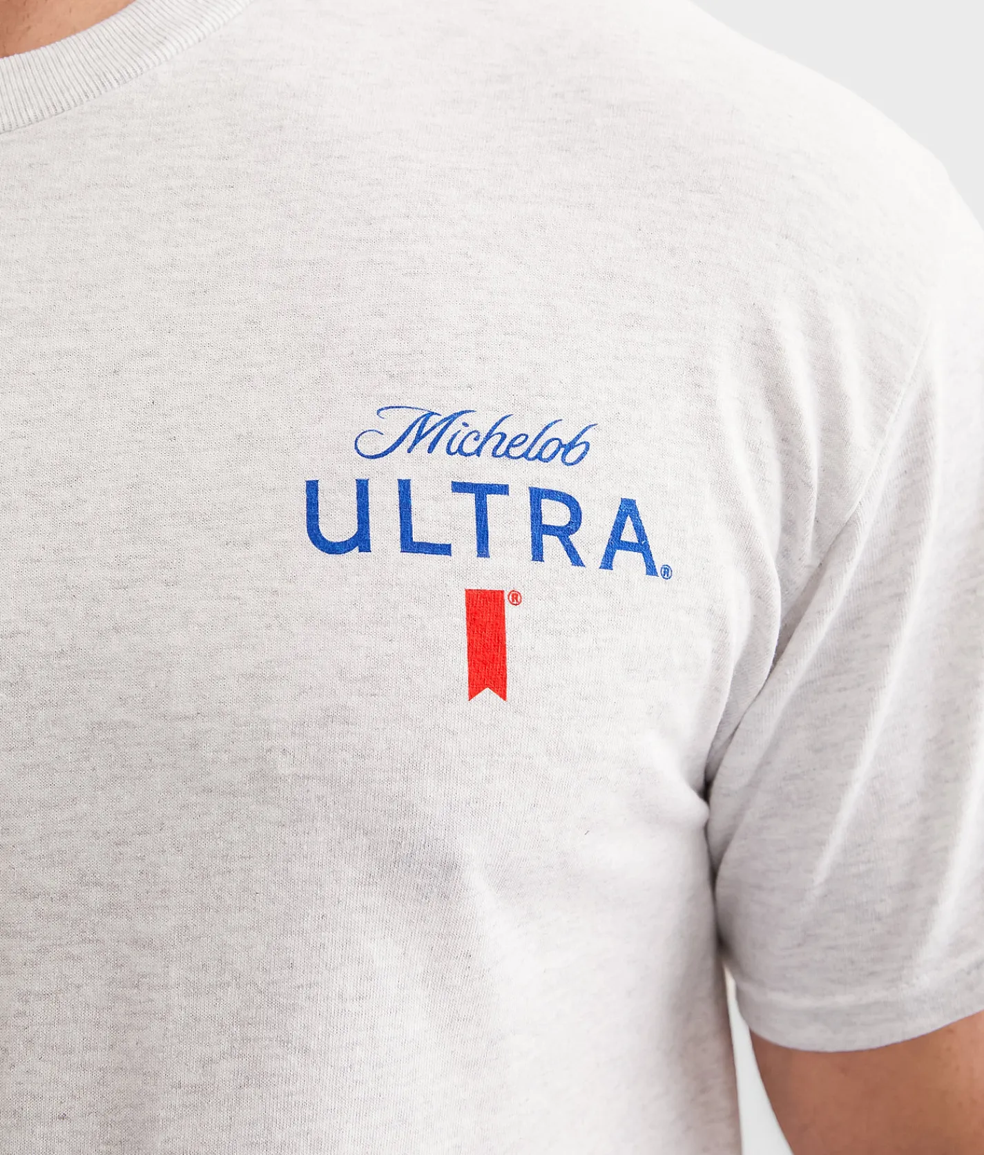 Brew City Michelob Ultra Teed Off T-Shirt Ash Outlet