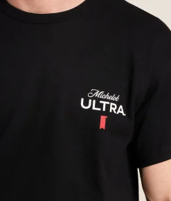 Brew City Michelob Ultra T-Shirt Black Discount
