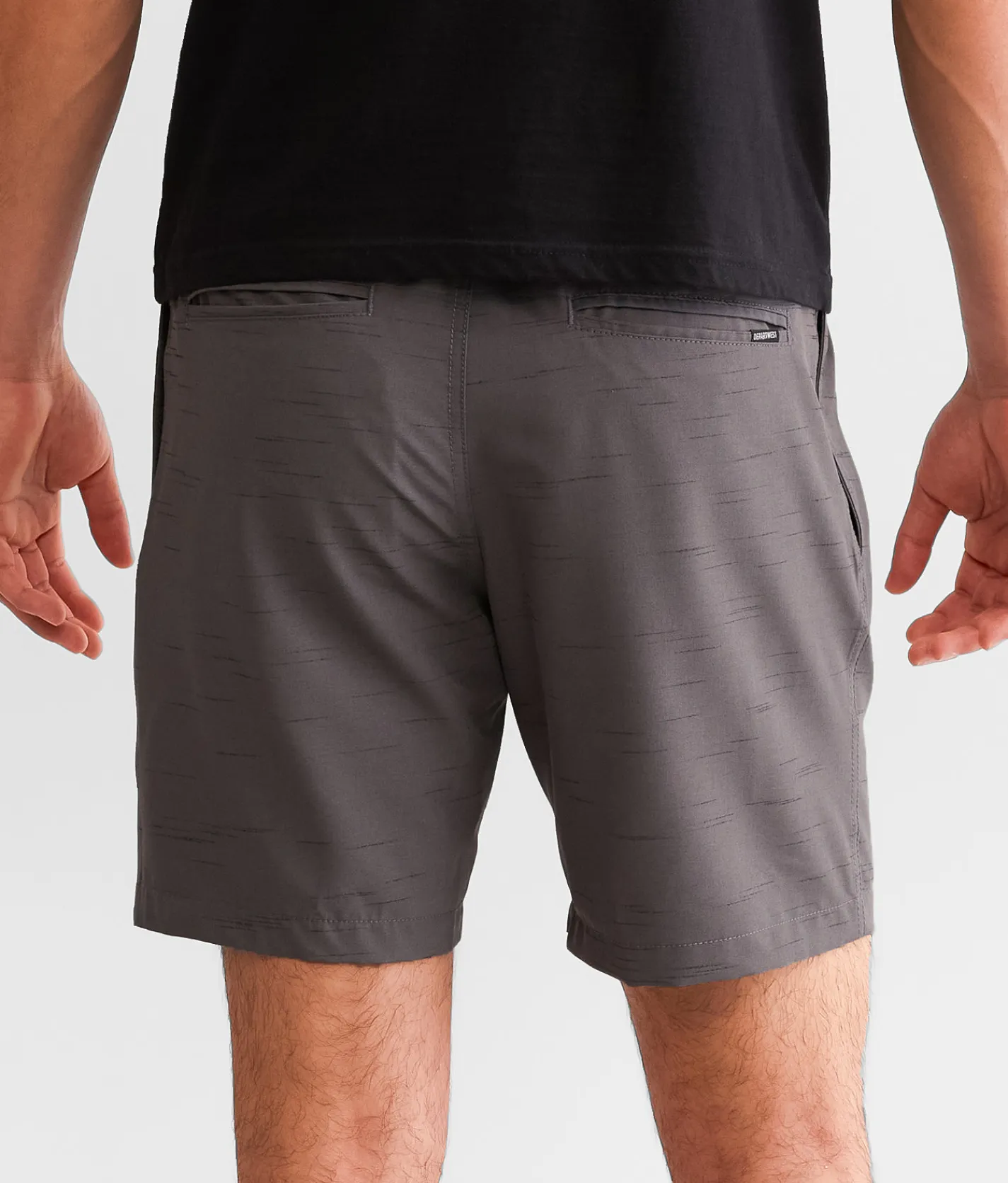 Bottoms | Departwest Midas Stretch Walkshort Tornado Black
