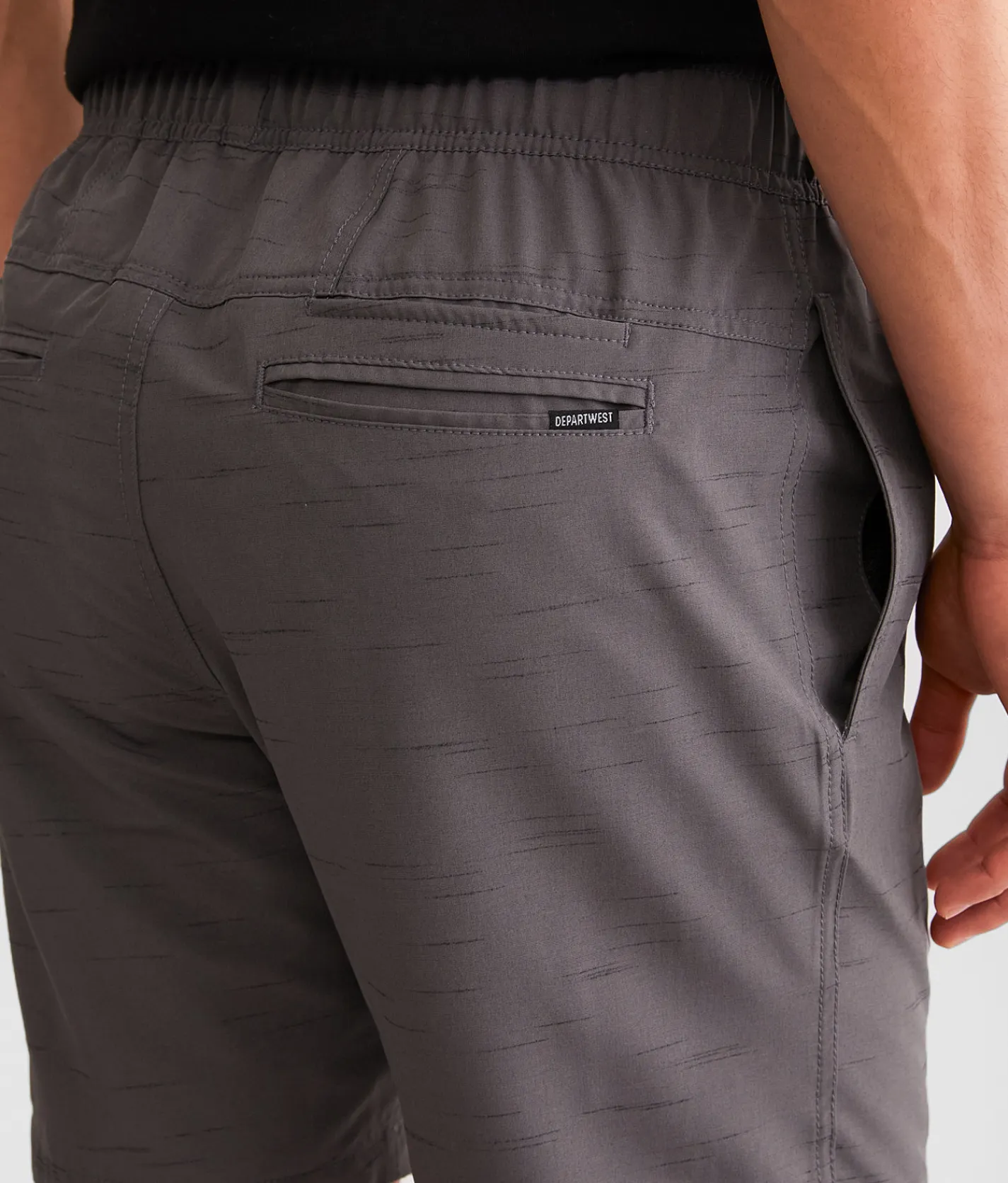 Bottoms | Departwest Midas Stretch Walkshort Tornado Black