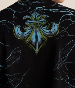 Affliction Midnight Curse T-Shirt Black Discount
