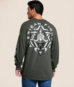 Tops | American Fighter Midnight T-Shirt Forest Night