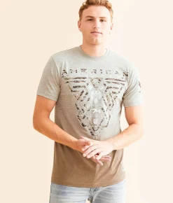 American Fighter Midnight T-Shirt Seneca Rock Turtle Dove Clearance