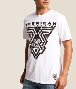 Tops|Graphic T-Shirts | American Fighter Midnight T-Shirt White
