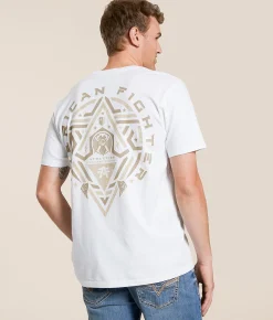 Tops|Graphic T-Shirts | American Fighter Midnight T-Shirt White