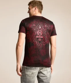 Graphic T-Shirts | American Fighter Midnight T-Shirt Cherry Black