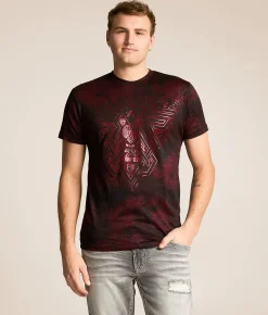 American Fighter Midnight T-Shirt Cherry Black Hot