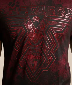 American Fighter Midnight T-Shirt Cherry Black Hot