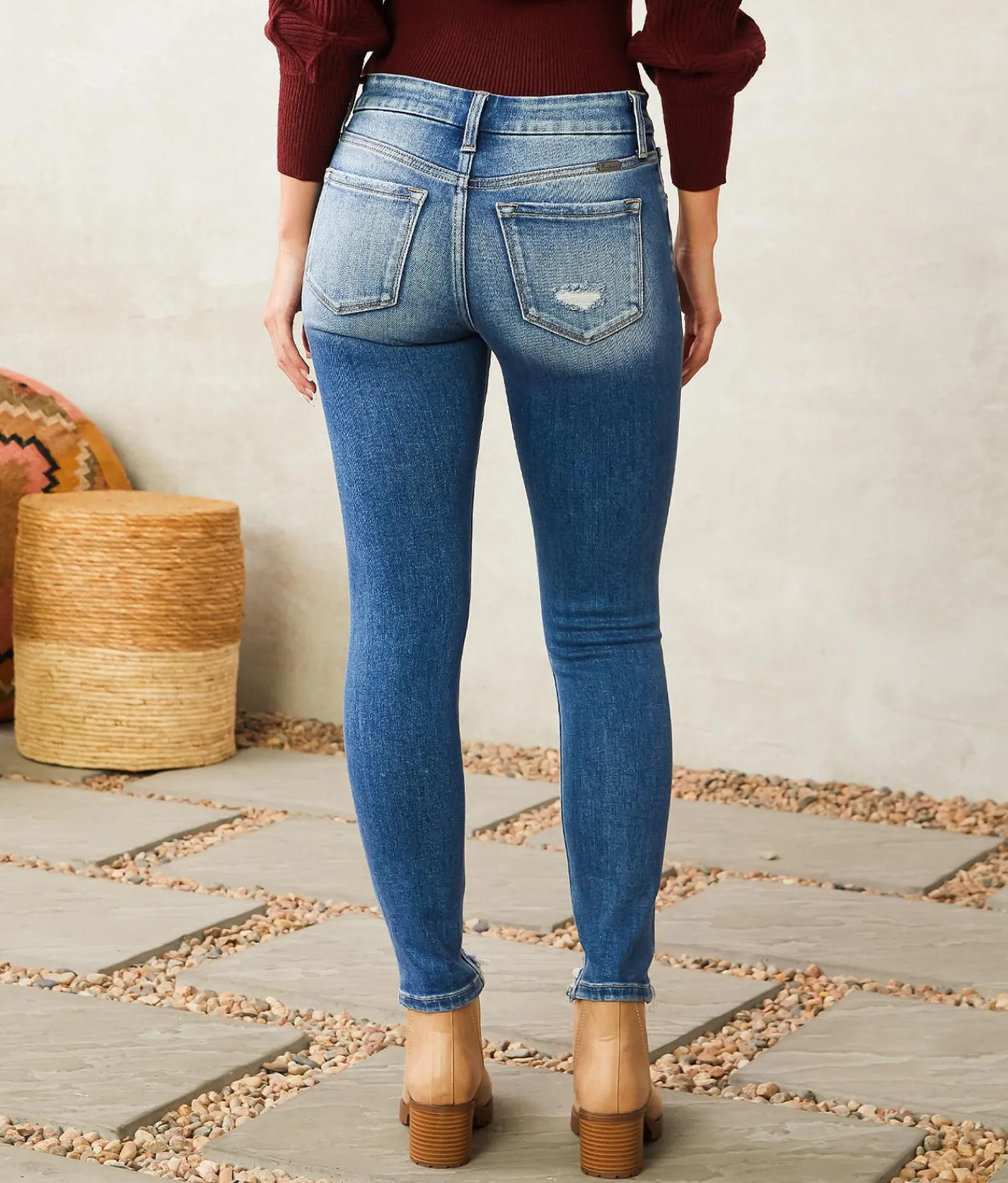 Jeans|Bottoms | KanCan Signature Mid-Rise Ankle Skinny Jean Sophia