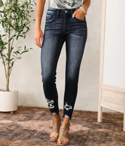 KanCan Signature Mid-Rise Ankle Skinny Jean Susan Best