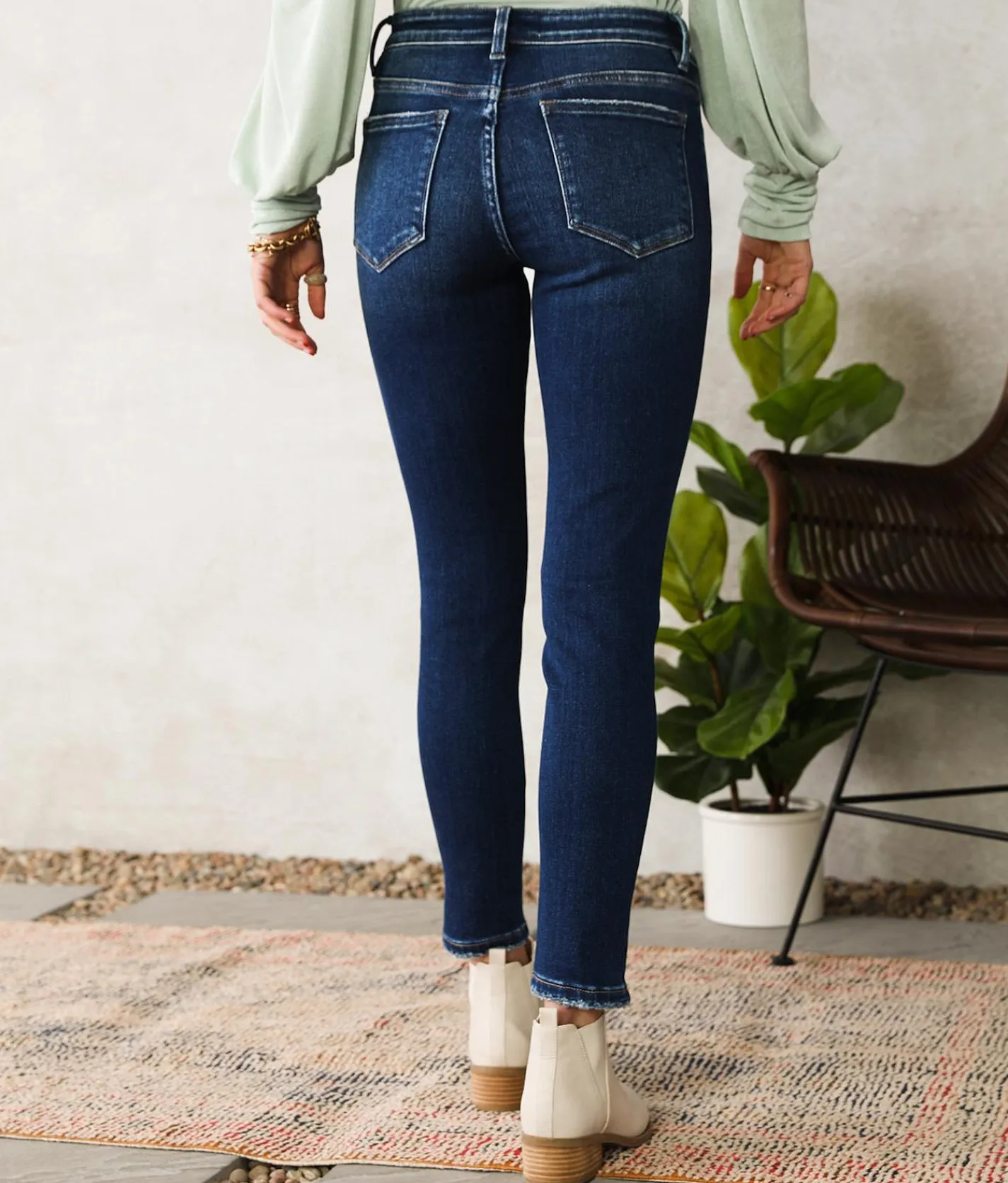 Jeans|Bottoms | Bridge by GLY Mid-Rise Ankle Skinny Jean Friday Mood