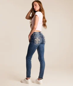 Jeans|Bottoms | Miss Me Mid-Rise Ankle Skinny Stretch Cuffed Jean K1201