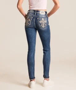 Jeans|Bottoms | Miss Me Mid-Rise Ankle Skinny Stretch Cuffed Jean K1201