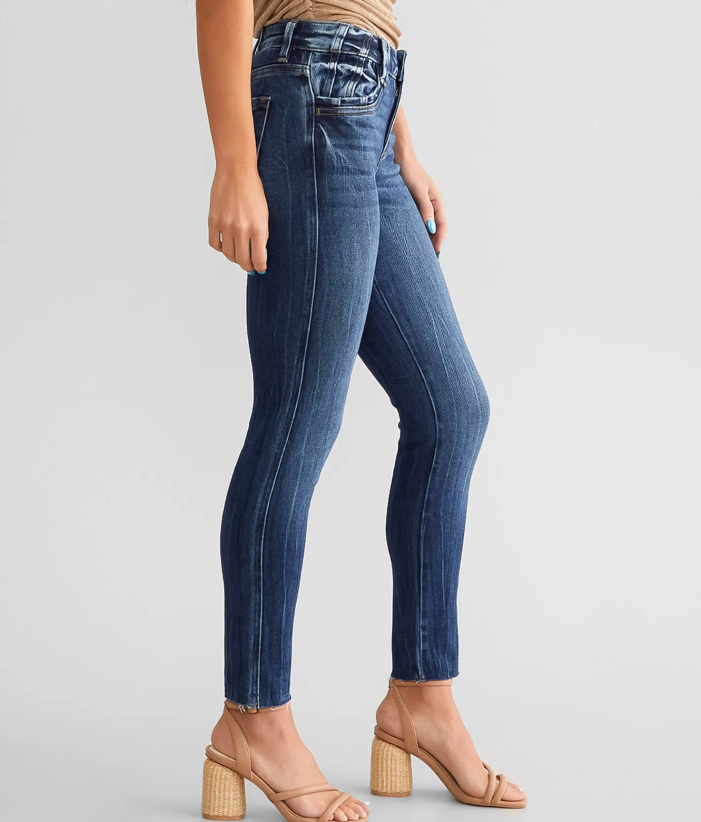 KanCan Signature Mid-Rise Ankle Skinny Stretch Jean Cindy Outlet