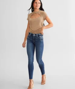 KanCan Signature Mid-Rise Ankle Skinny Stretch Jean Cindy Outlet