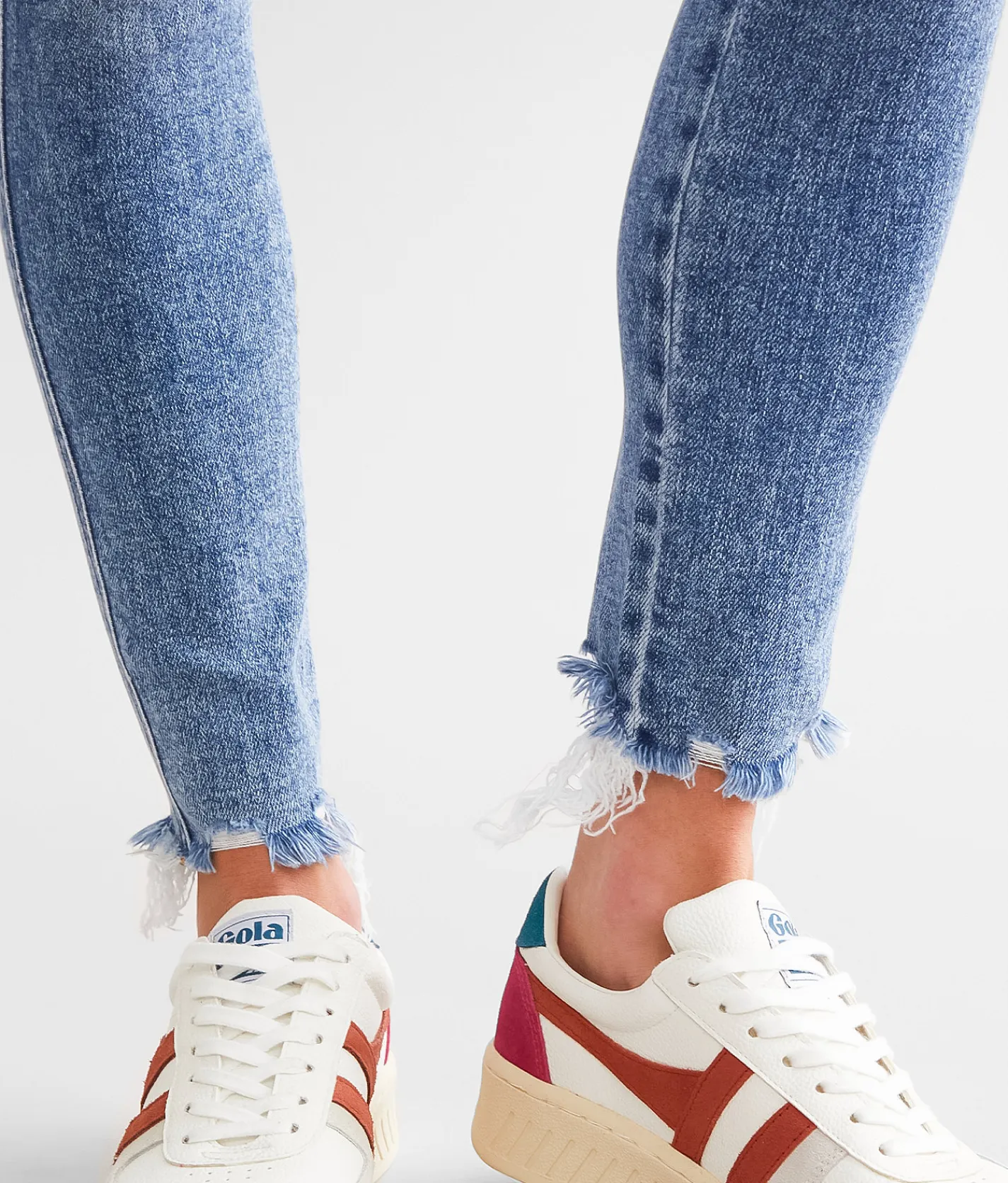 Jeans|Bottoms | Flying Monkey Mid-Rise Ankle Skinny Stretch Jean Metal Moon
