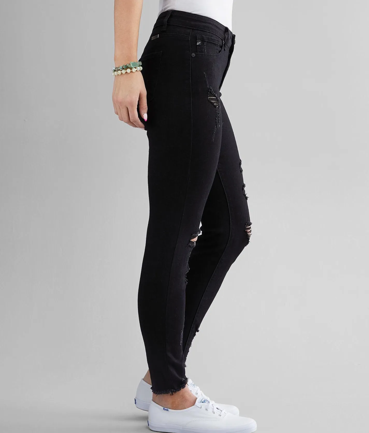 KanCan Mid-Rise Ankle Skinny Stretch Jean Emilia Discount