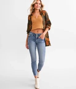 KanCan Signature Mid-Rise Ankle Skinny Stretch Jean Mia Discount