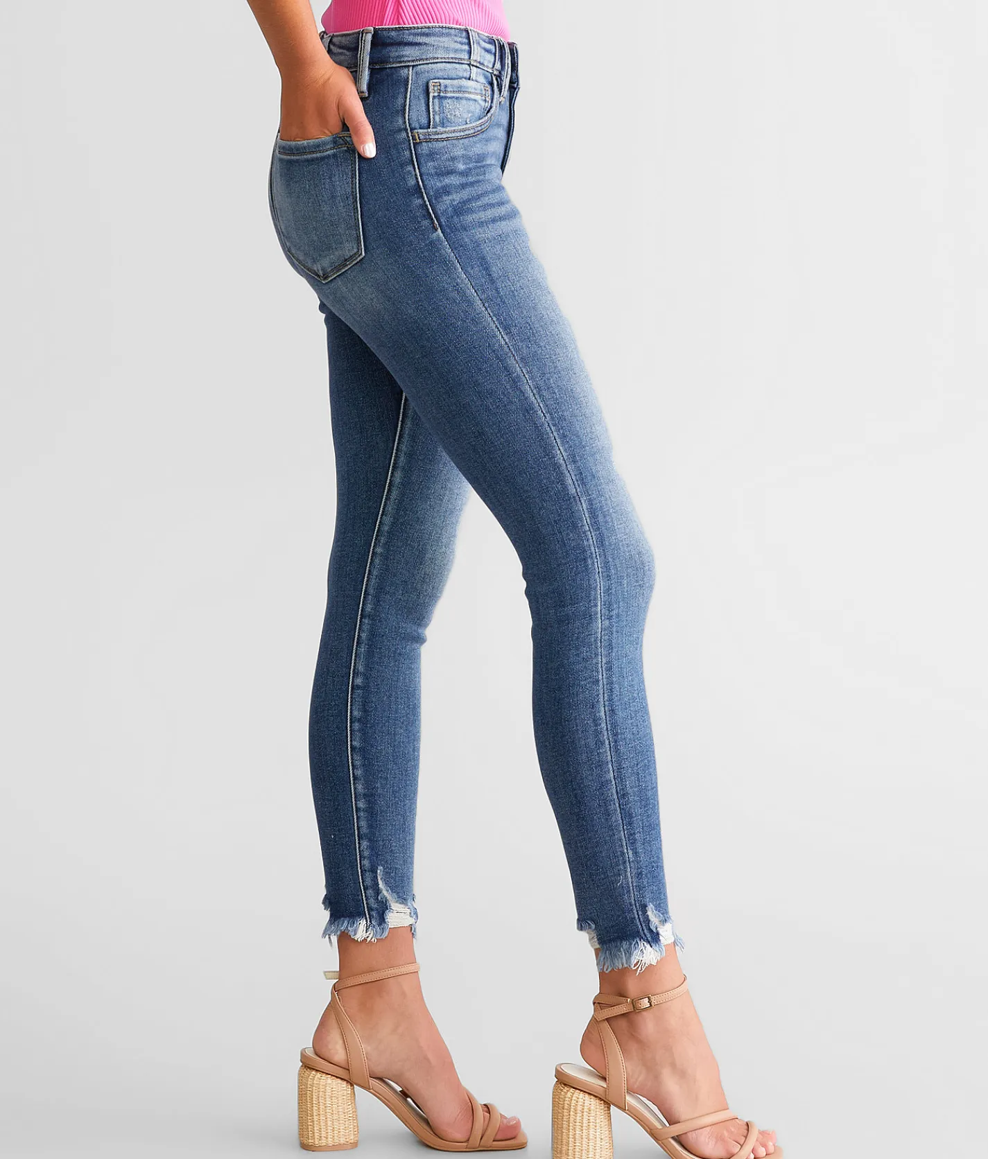 Jeans|Bottoms | KanCan Signature Mid-Rise Ankle Skinny Stretch Jean Linda