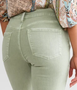 Jeans|Bottoms | VERVET by Flying Monkey Mid-Rise Ankle Skinny Stretch Jean Pluses