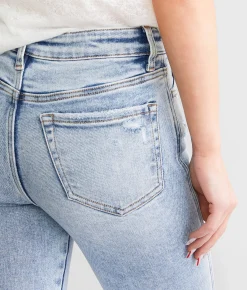 Flying Monkey Mid-Rise Ankle Skinny Stretch Jean Uphold Clearance