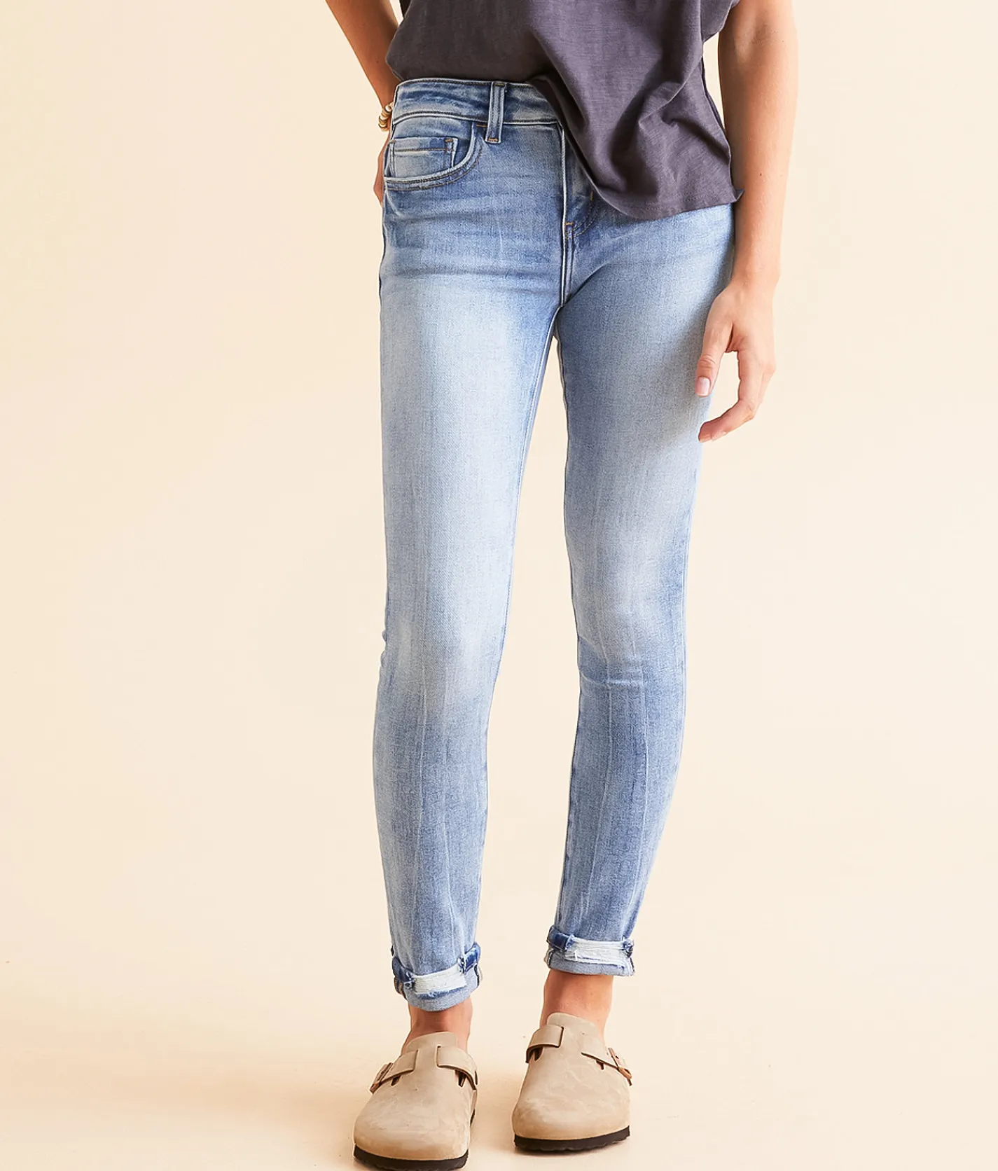 Jeans|Bottoms | KanCan Signature Mid-Rise Ankle Skinny Stretch Jean Jana