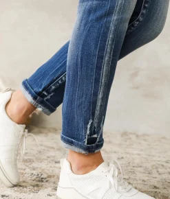 KanCan Signature Mid-Rise Ankle Straight Jean Nadia Hot