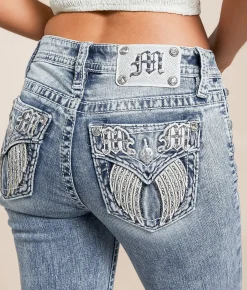 Miss Me Mid-Rise Boot Stretch Jean L326