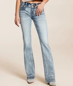 Miss Me Mid-Rise Boot Stretch Jean M458F Sale