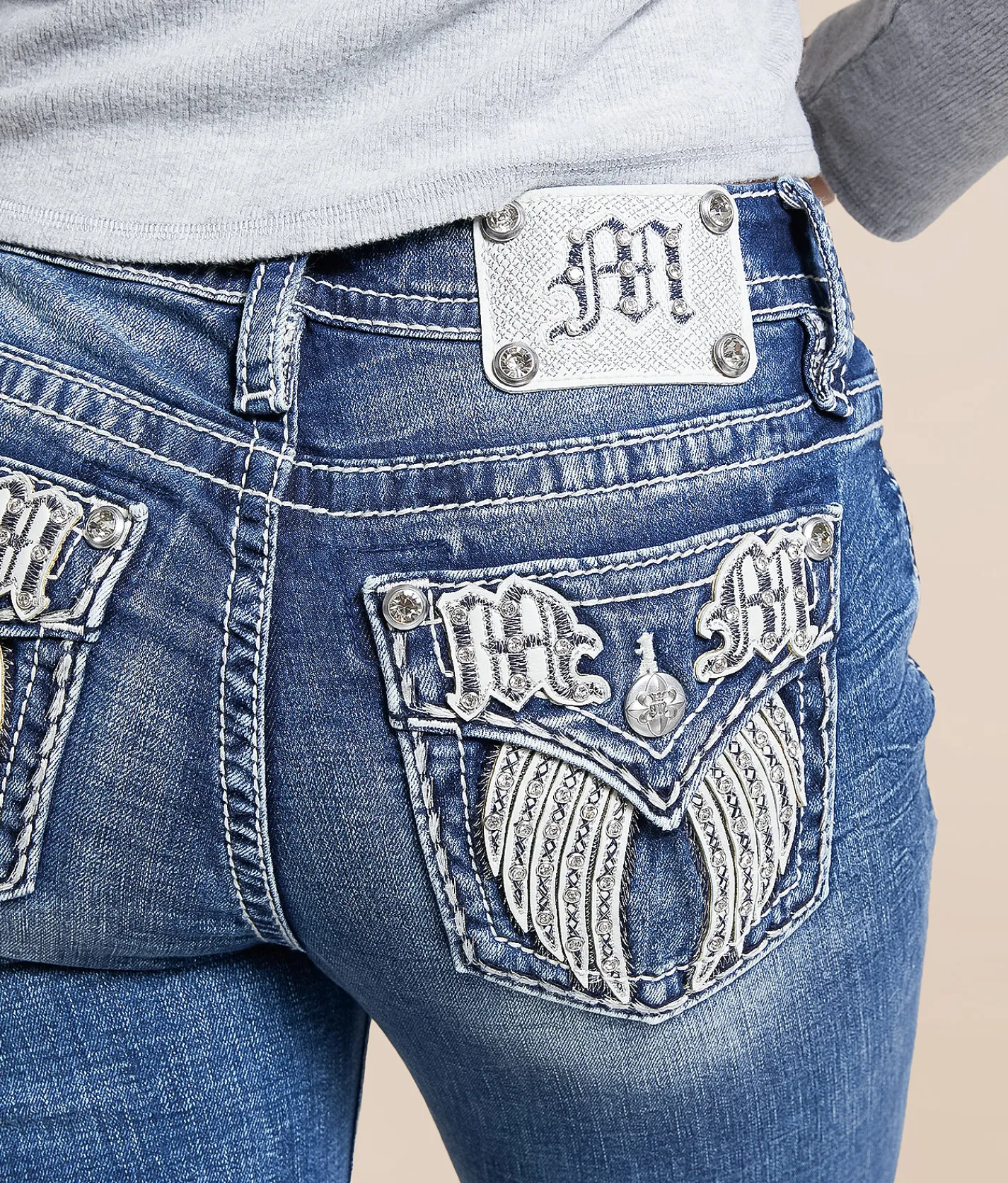Jeans|Bottoms | Miss Me Mid-Rise Boot Stretch Jean K1201D