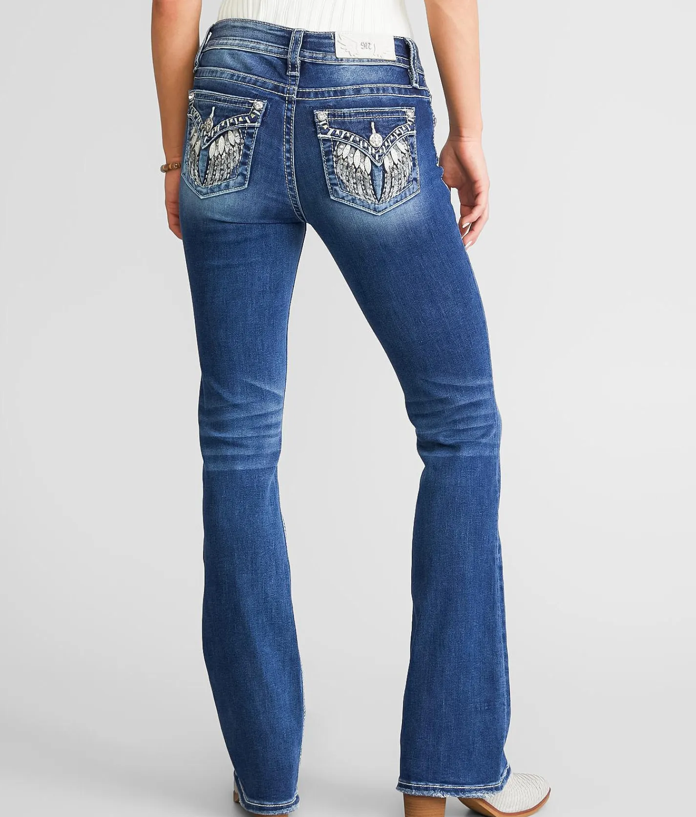 Jeans|Bottoms | Miss Me Mid-Rise Boot Stretch Jean M820