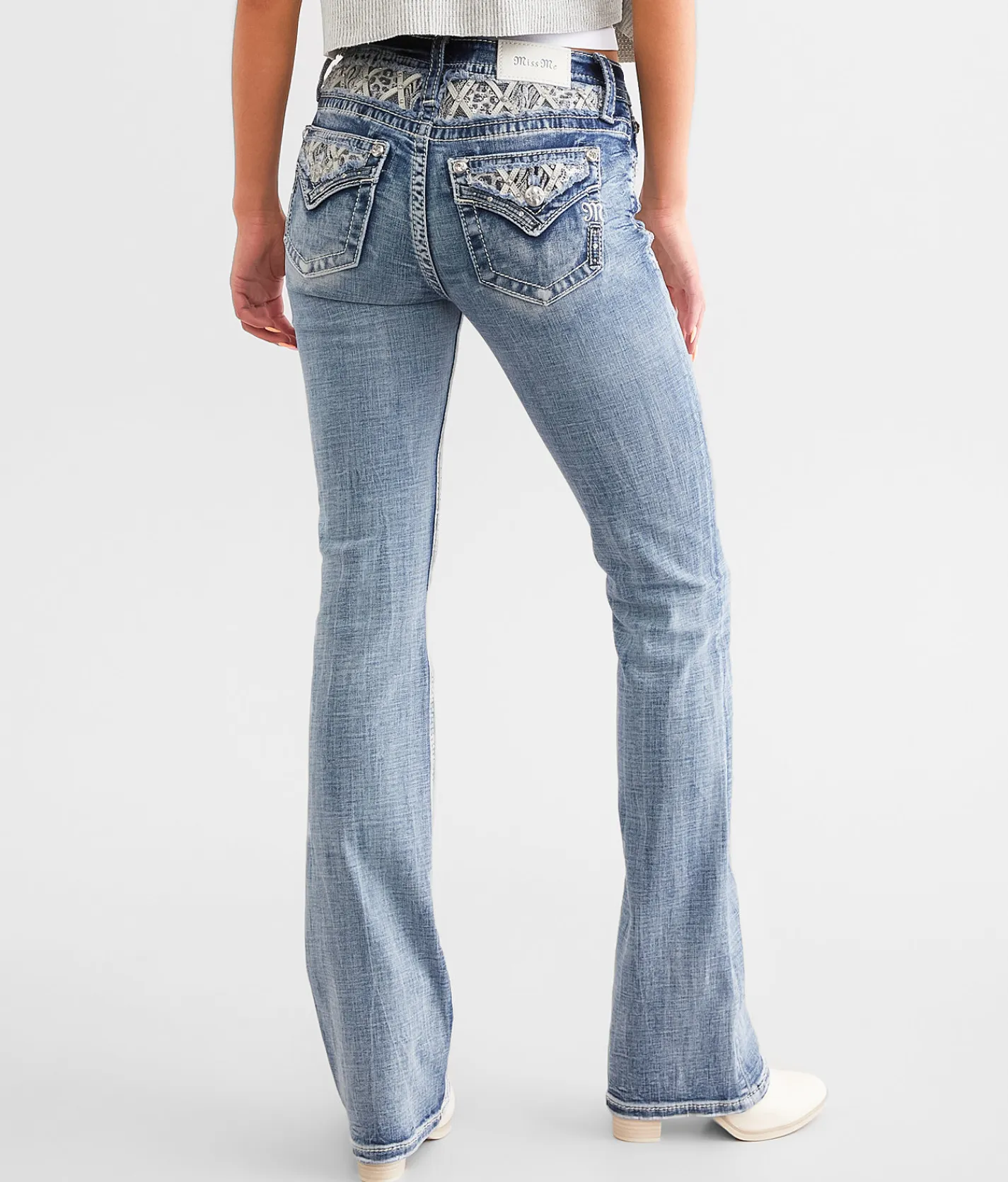 Jeans|Bottoms | Miss Me Mid-Rise Boot Stretch Jean L268