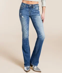 Miss Me Mid-Rise Boot Stretch Jean L296 Outlet
