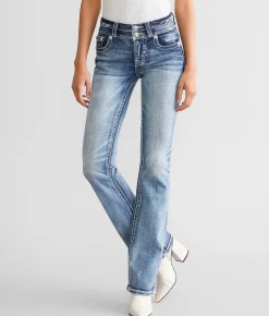 Miss Me Mid-Rise Boot Stretch Jean M819 Clearance