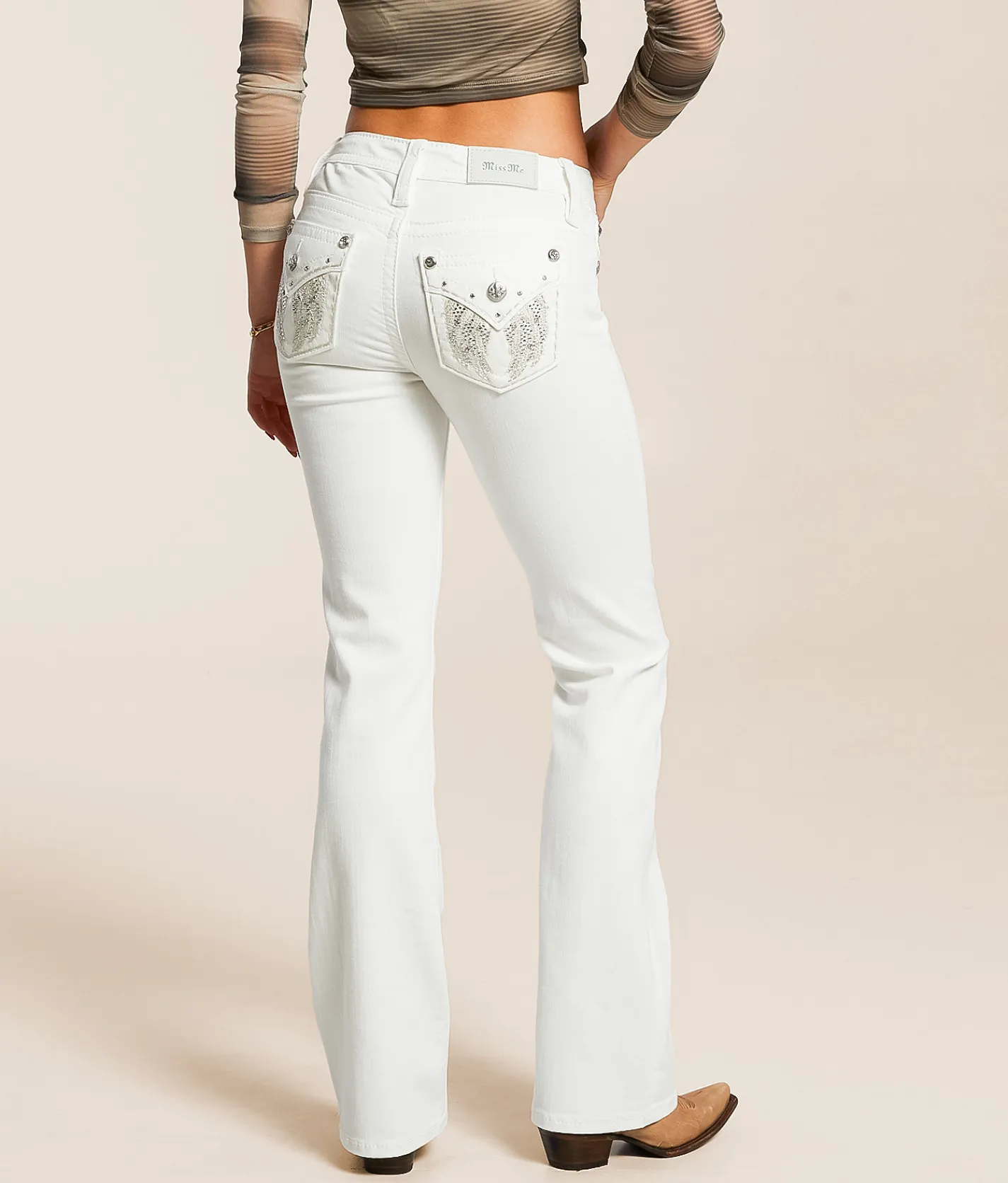 Jeans|Bottoms | Miss Me Mid-Rise Boot Stretch Jean W01